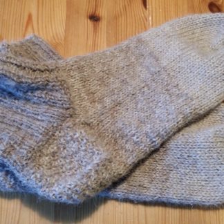 Sockor med förstärkt häl